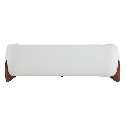 Caramel Brown 82 Inches Boucle 3-Seater Sofa L381