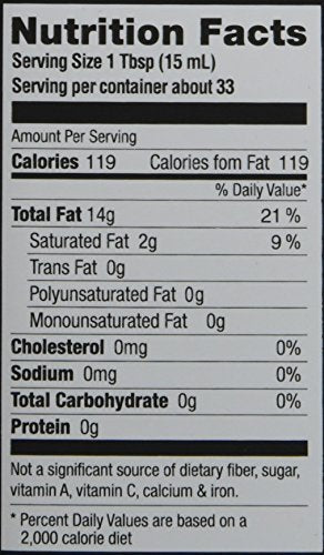 16.89 oz Extra Virgin Olive Oil J82457