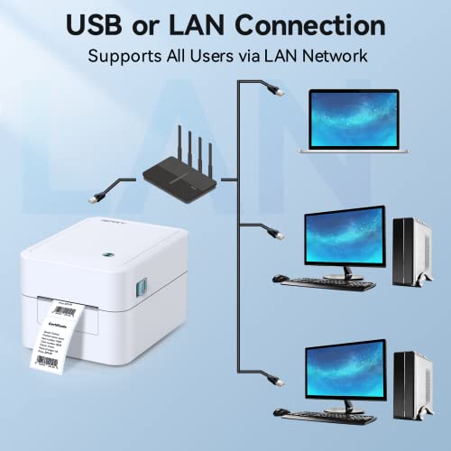 Thermal Barcode Printer with Bluetooth & USB Connection R931344