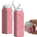 Collapsible Silicone Water Bottle 610ml T66568