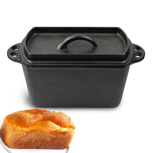 Cast Iron Bread Loaf Pan with Lid P9299