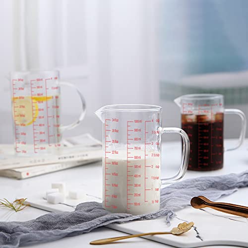 1 Gallon Plastic Measuring Pitcher with Spout and Handle R7971