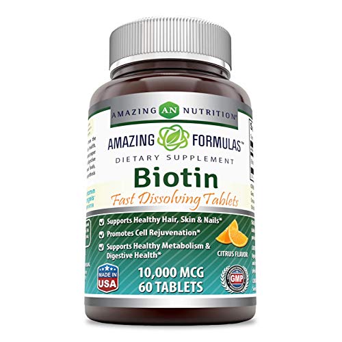 Biotin 10000 mcg Tablets Strawberry Flavor 120 Count P67483