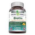 Biotin 10000 mcg Tablets Strawberry Flavor 120 Count P67483