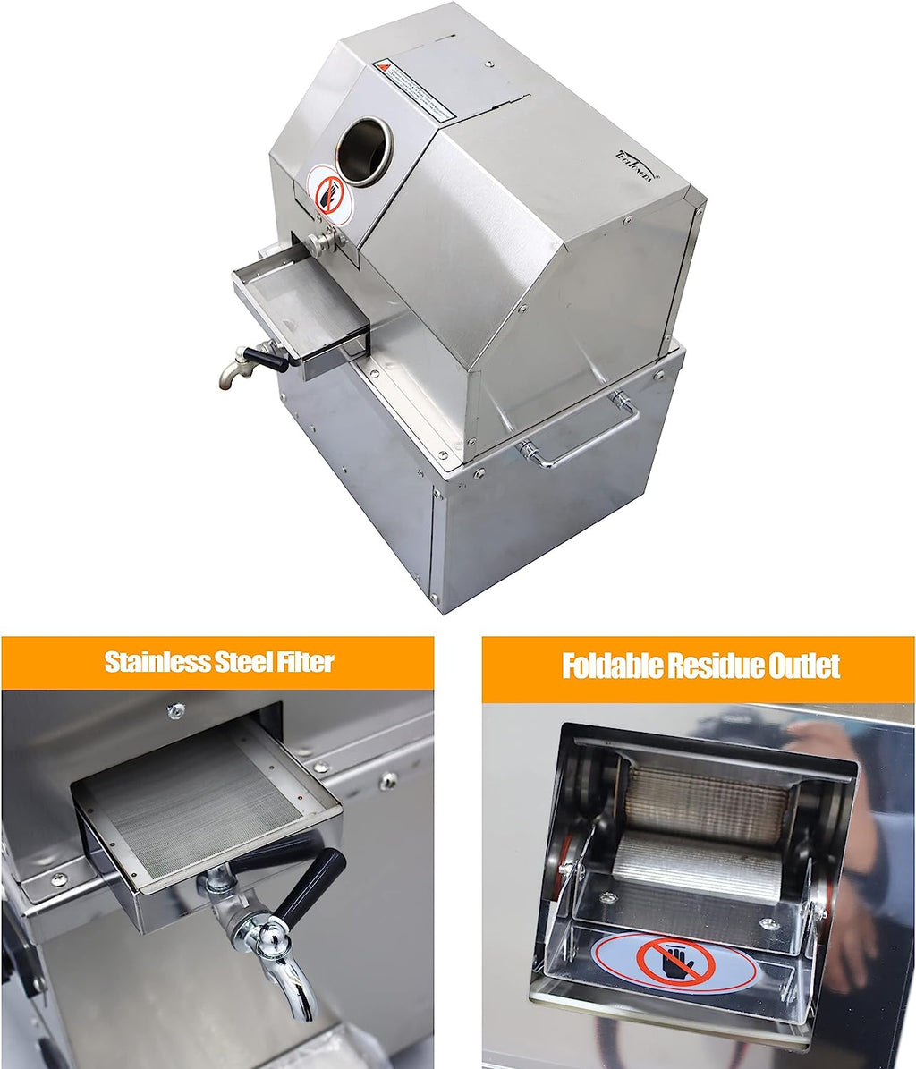 Stainless Steel Electric Sugar Cane Juice Machine A23377