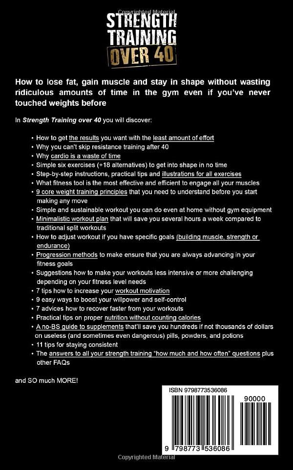 Strength Training Workout Book B6165