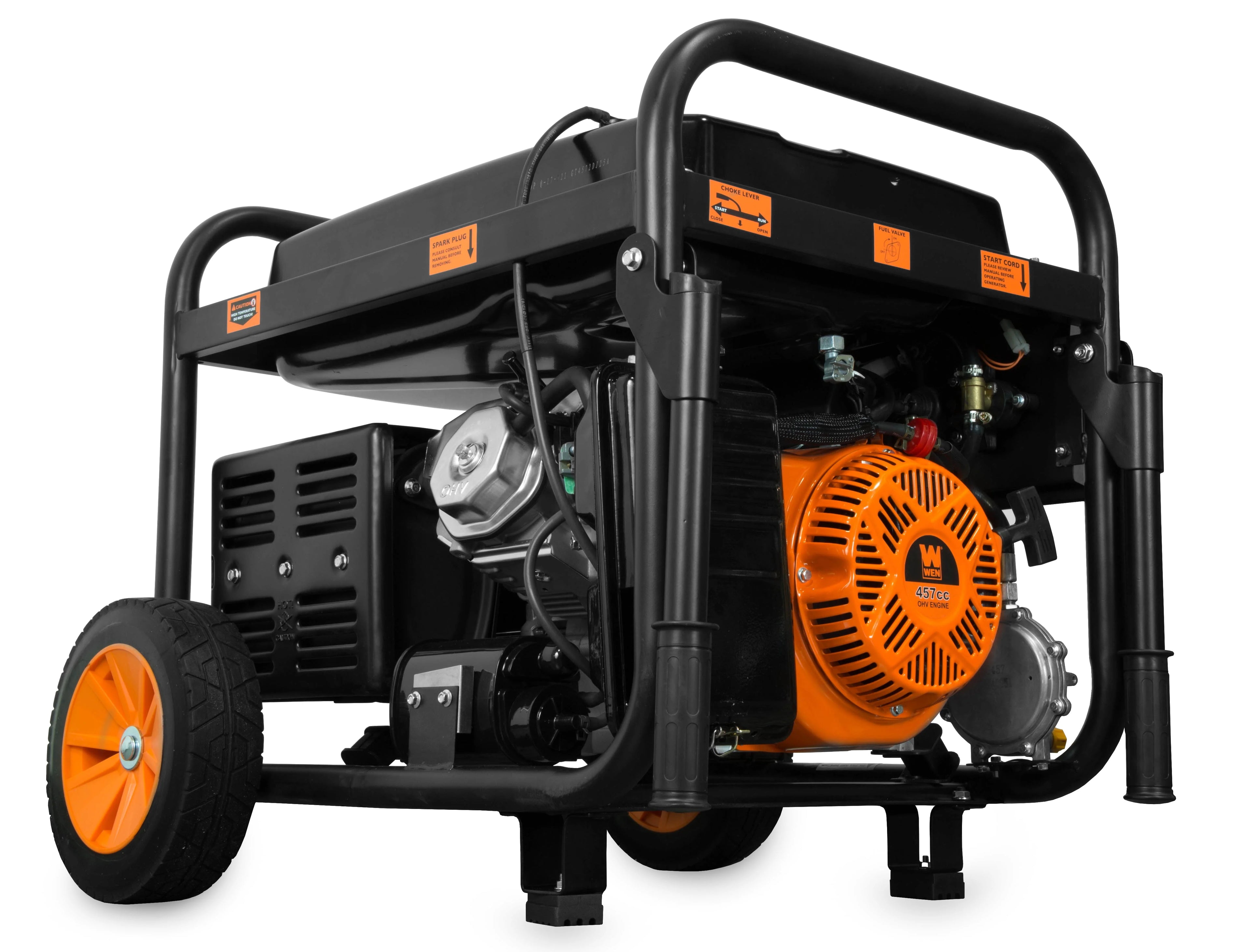 11,000-Watt 120V/240V Dual Fuel Portable Generator with Wheel Kit and Electric Start Z292