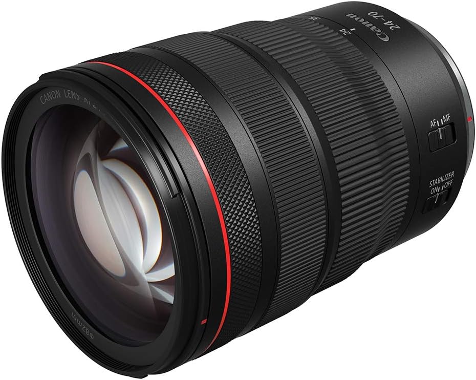 RF24-70mm F2.8 L Standard Zoom Lens, Black M72713
