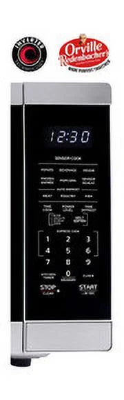 Black Mirror Countertop Microwave Oven A206
