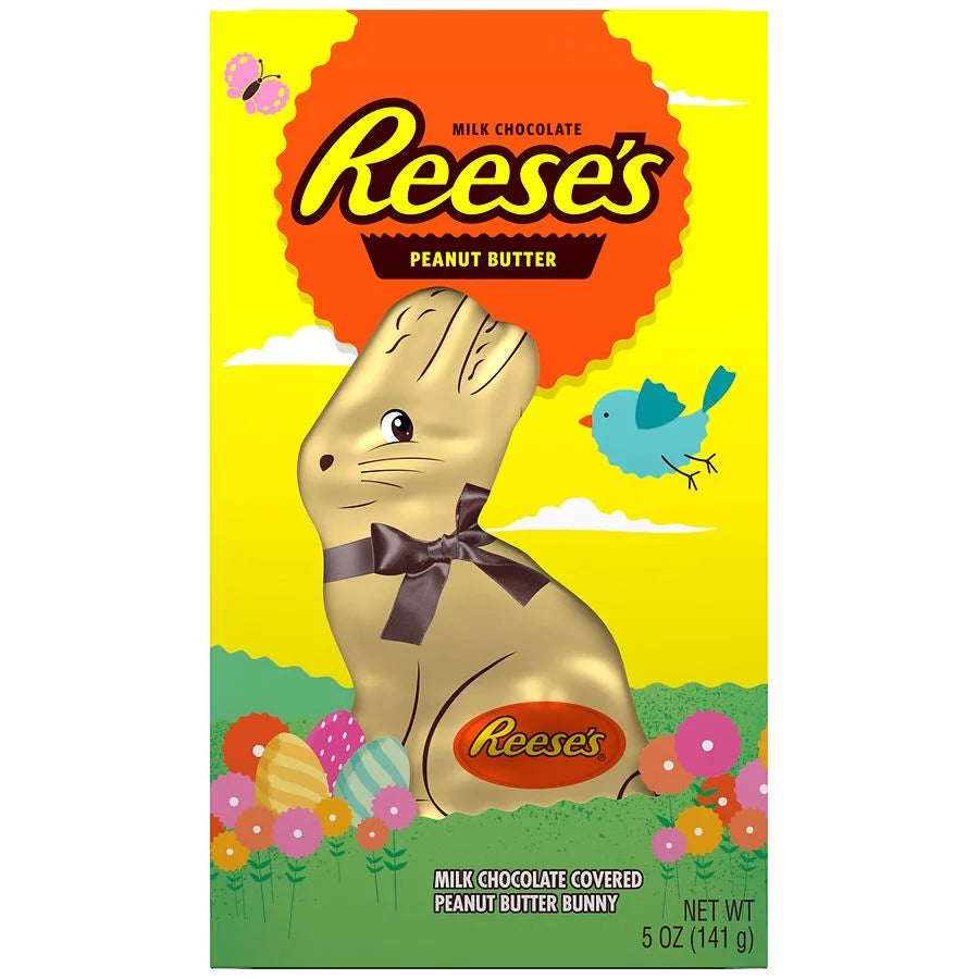 Milk Chocolate Peanut Butter Bunny 5.0 oz Pack of 2 Z919