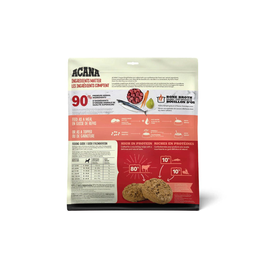 Freeze Dried Beef Dog Food Q9754