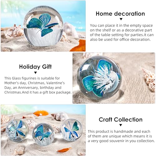 Hand Blown Glass Paperweight E25985