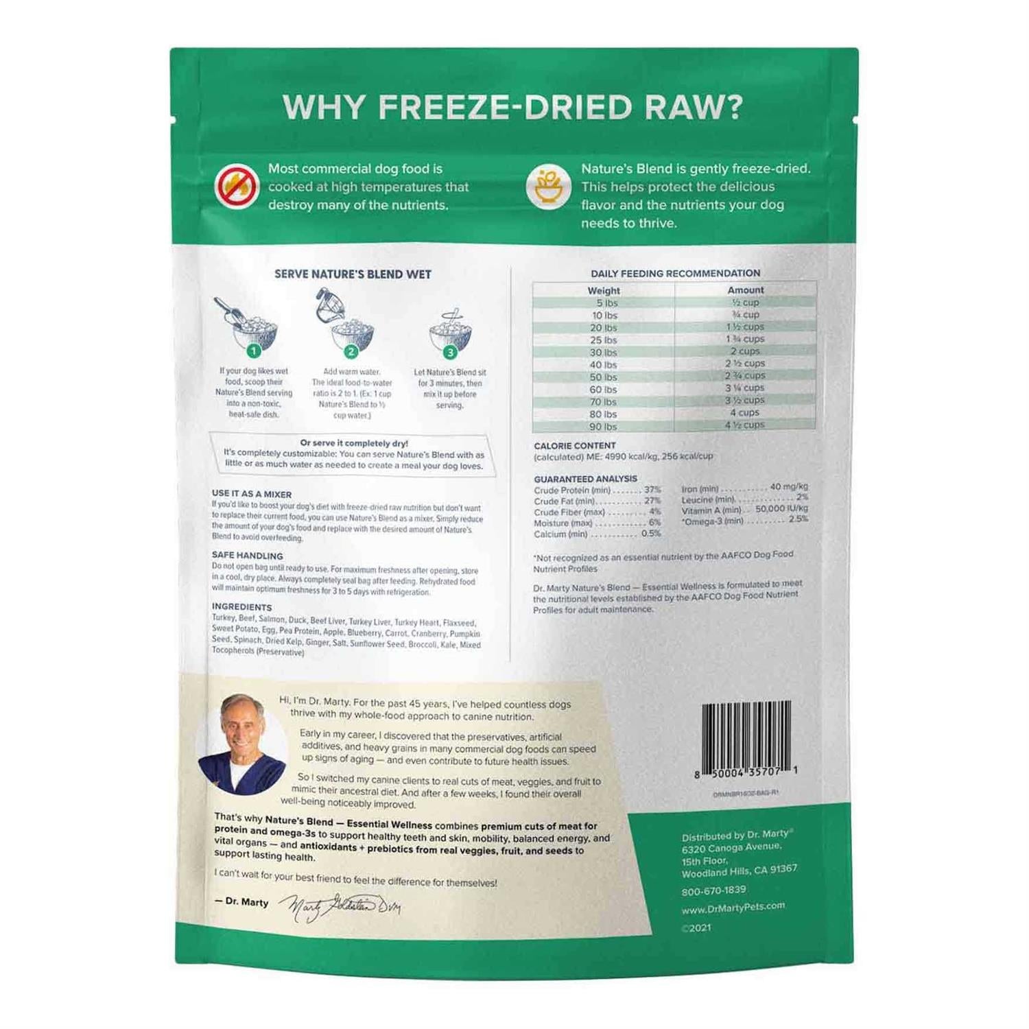 Freeze Dried Raw Dog Food D73408