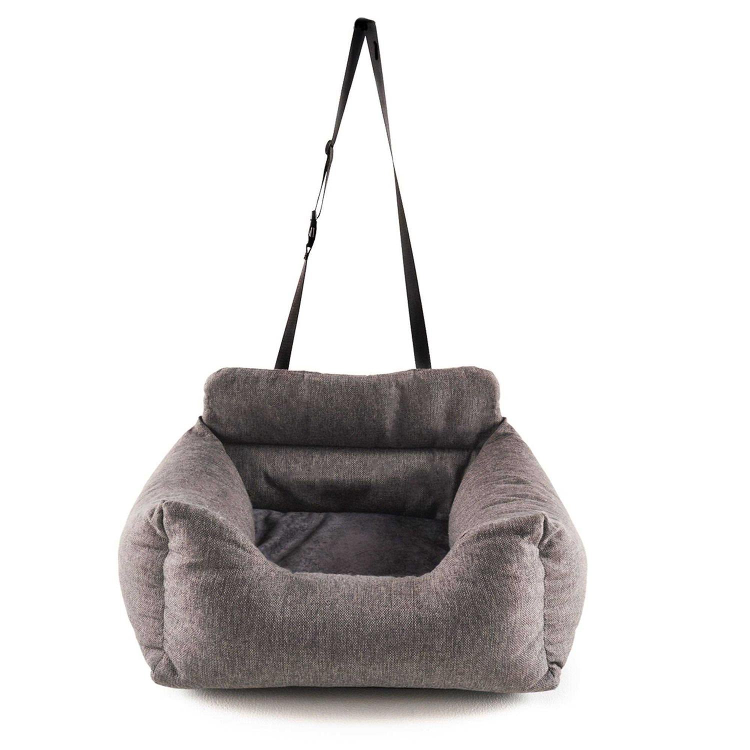 Gray Memory Foam Dog Car Bed G1795