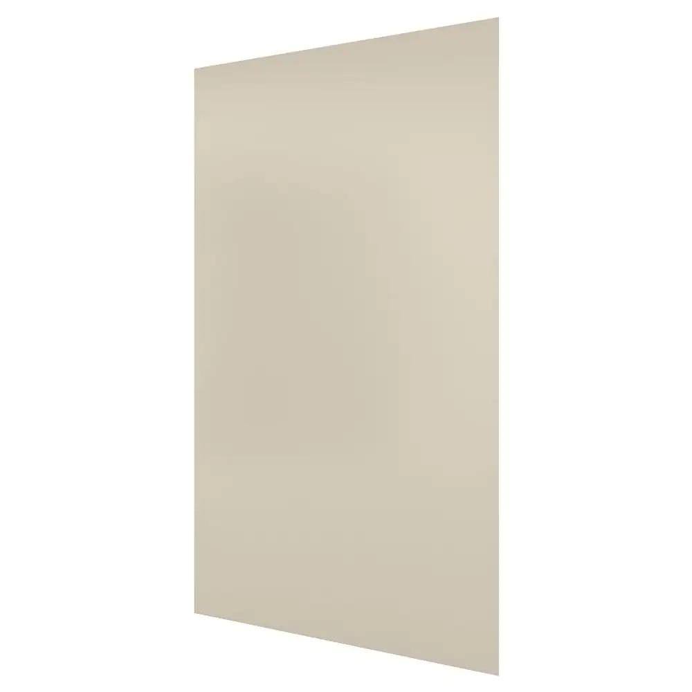 Natural Creme 60 in. x 98 in. 1-Piece Alcove Back Shower Wall B785