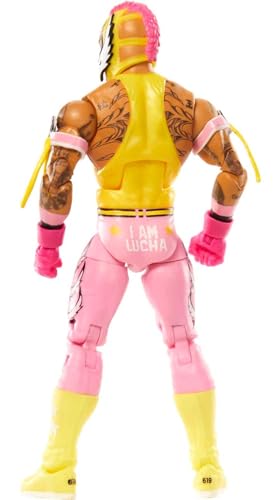 WWE Rey Mysterio Elite Collection Action Figure, 6-in C238948