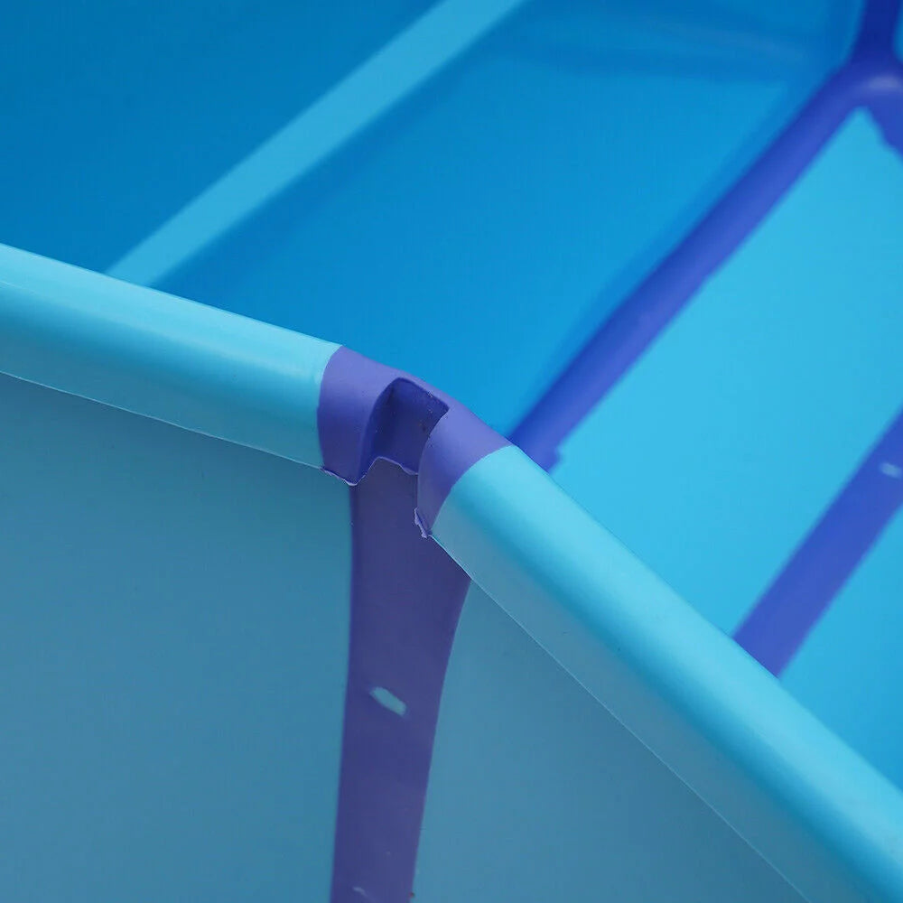 Blue Portable Folding Bathtub Z7649