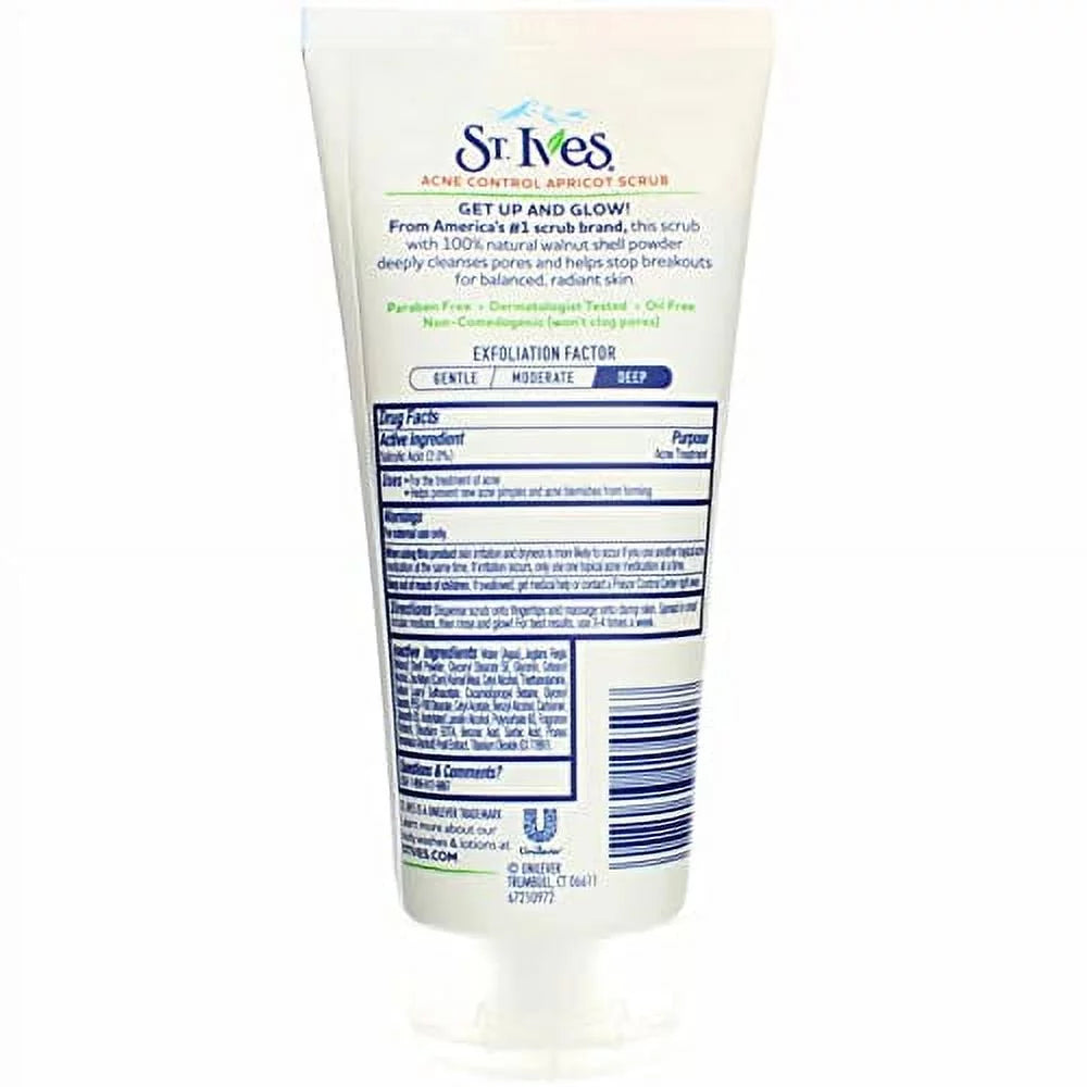 6 Oz (3 Pack) Medicated Apricot Scrub P8558