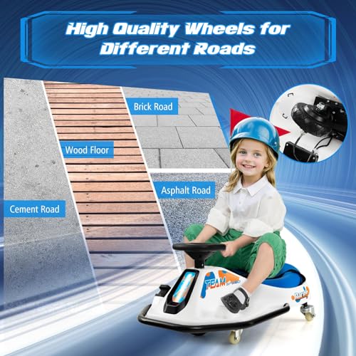 24V Electric Drift Car for Kids with 360° Spin P780