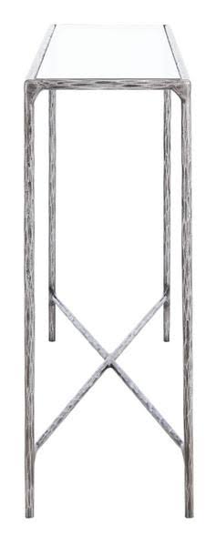 Brass Rectangle Console Table P41781