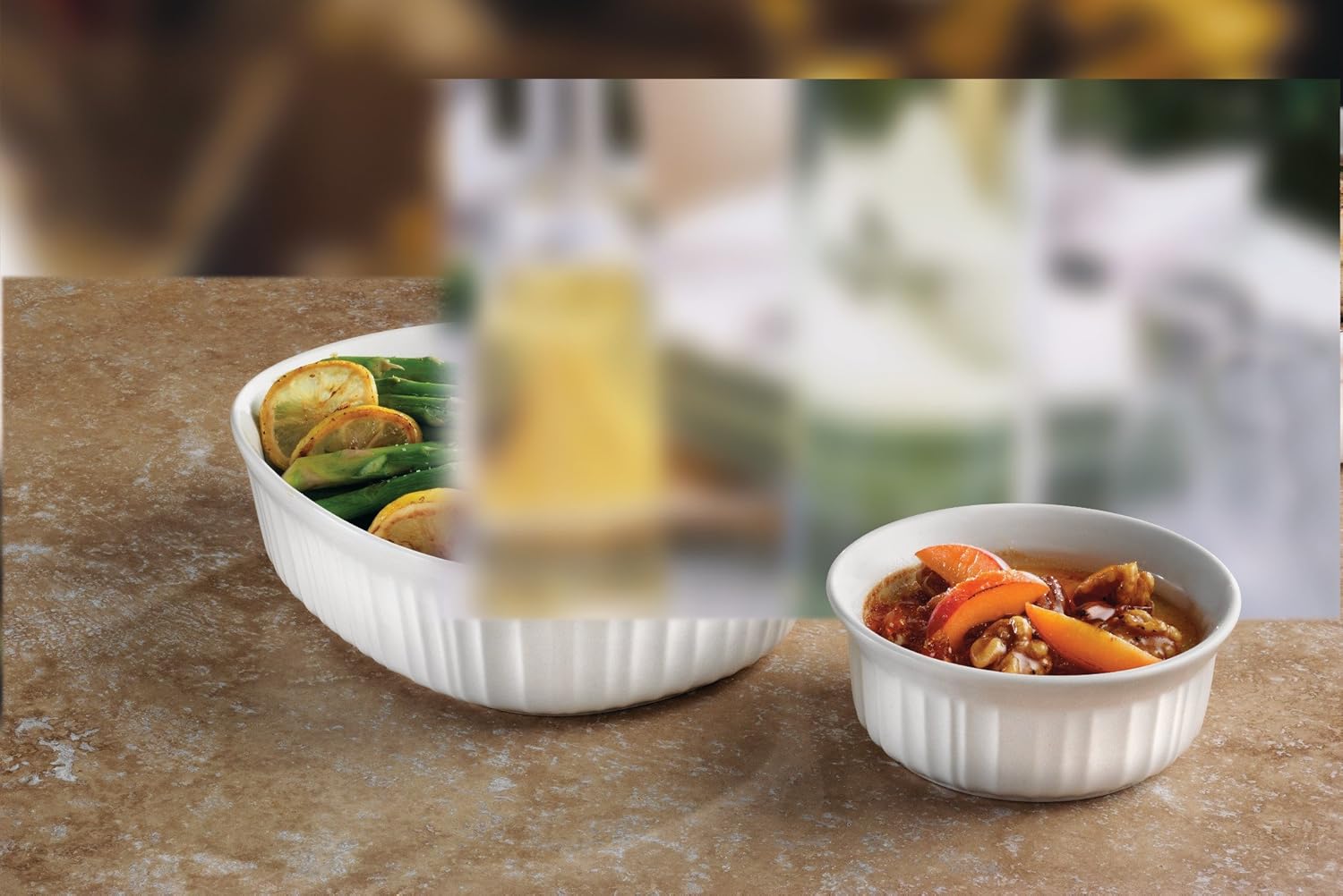 16-Ounce Round Dish with Plastic Cover, Pack of 2 A681125