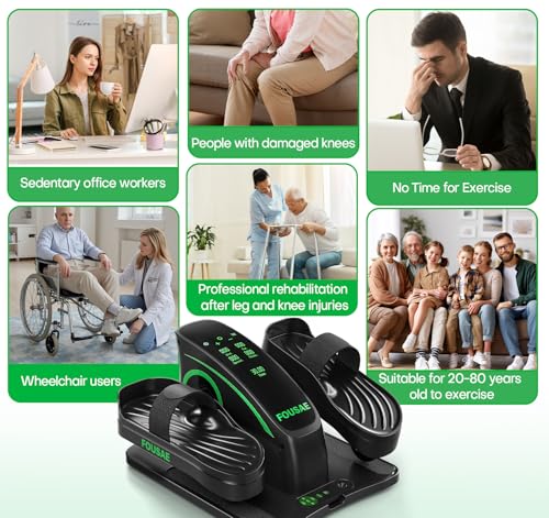 Upgraded Ellipse Leg Exerciser with Touch Screen and Remote Control E737
