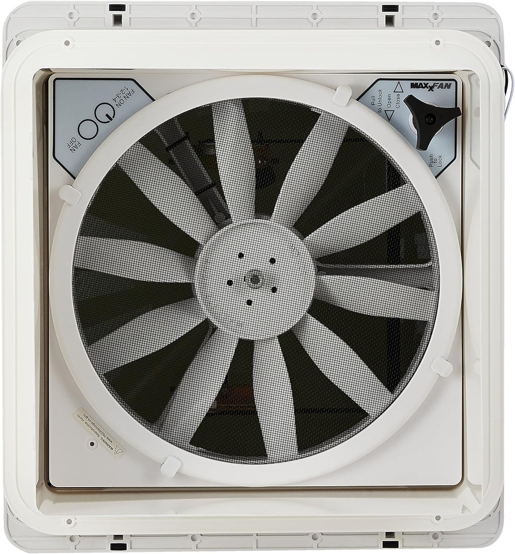 Smoke Roof Top Fan with Mounting Tabs T9941