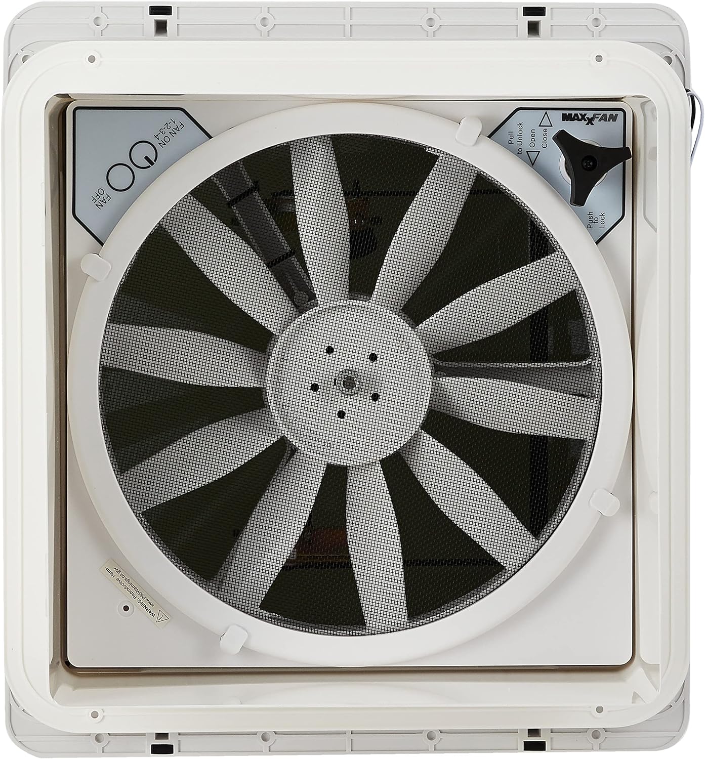 Smoke Roof Top Fan with Mounting Tabs T9941