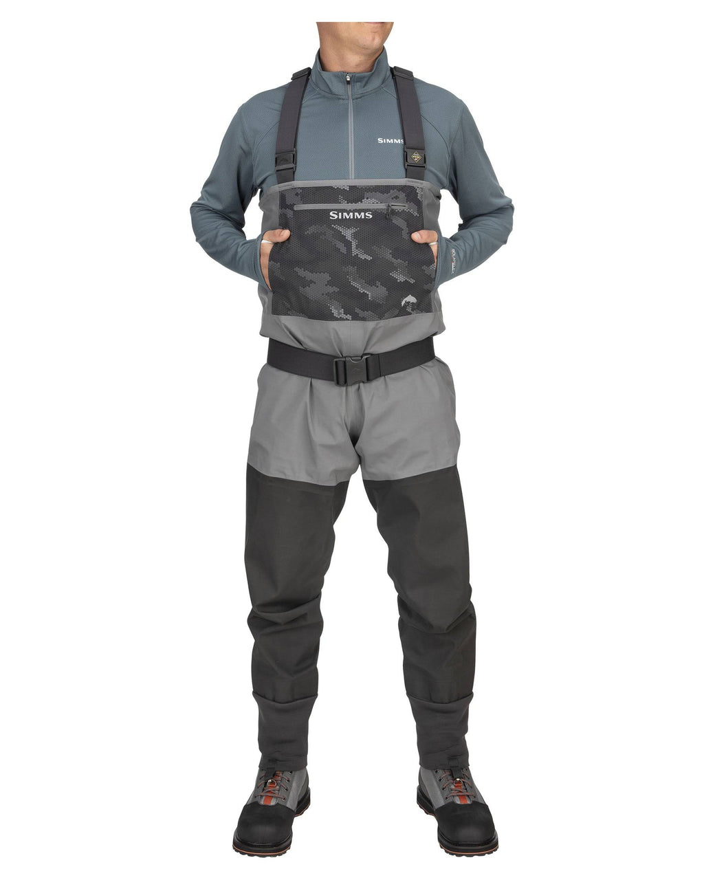 Carbon Stockingfoot Wader E5059