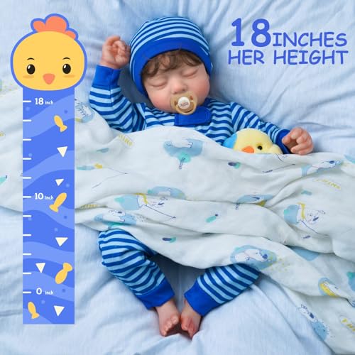 18-Inch Soft Realistic Reborn Baby Dolls U5860