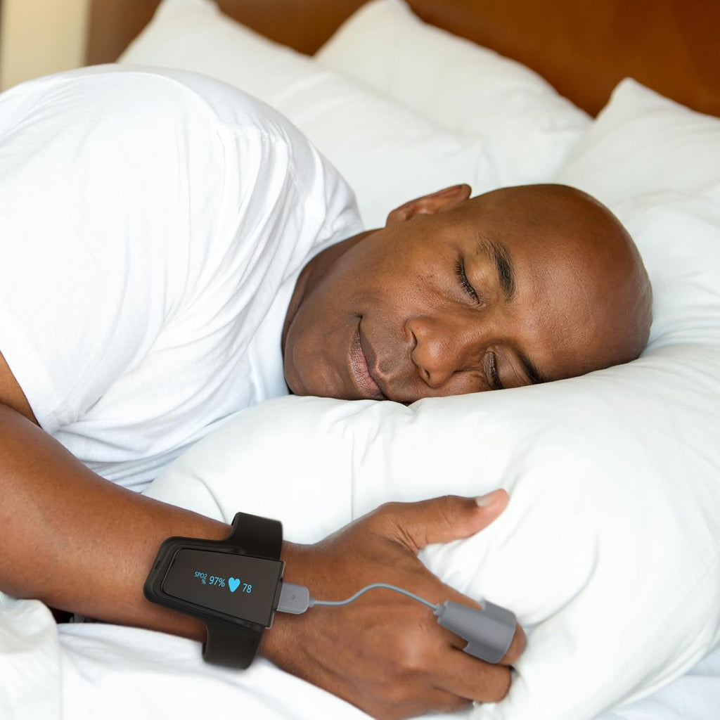 Continuous Wrist Pulse Oximeter with Bluetooth, 72 Hours Endurance Tracking SpO2 and Pulse Rate M431