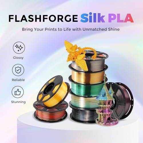 Silk PLA Filament 1.75mm 1kg Spool F112