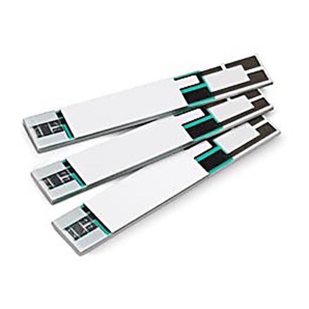 Black Blood Glucose Meter with 10-Test Strips W274841