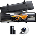 11 inch 1080P Touch Screen Dual Dash Cam with Night Vision R436