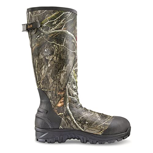 Men's Ankle Fit Camo Hunting Insulated Rubber Boots Waterproof Rain Shoes Y756324