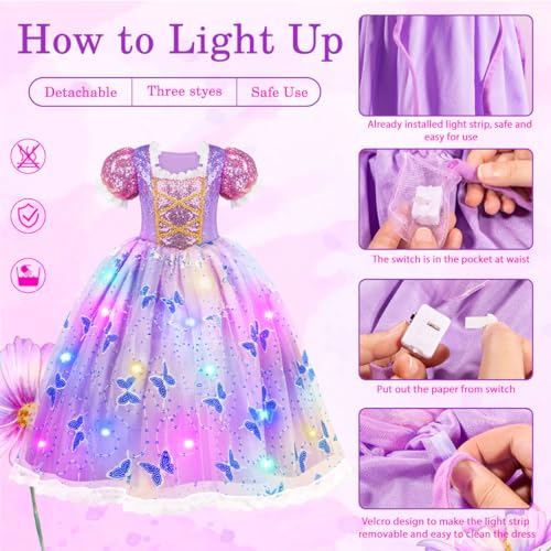 Princess Dresses Light Up Princess Costume X12469