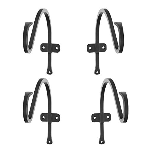 4 Pack 12 inches Wrought Iron Plant Hanger Bracket X87471