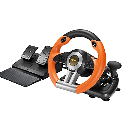 PC Racing Wheel with Pedals L6695