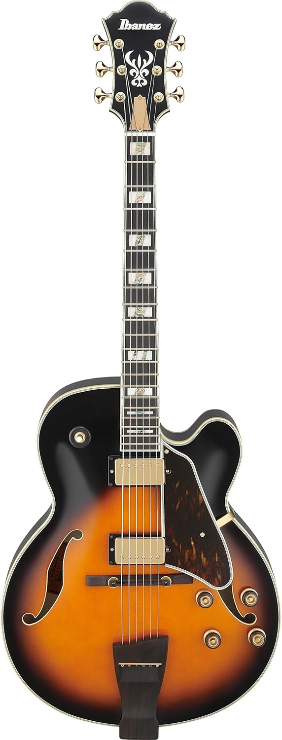 Brown Sunburst Hollowbody Electric Guitar G5532