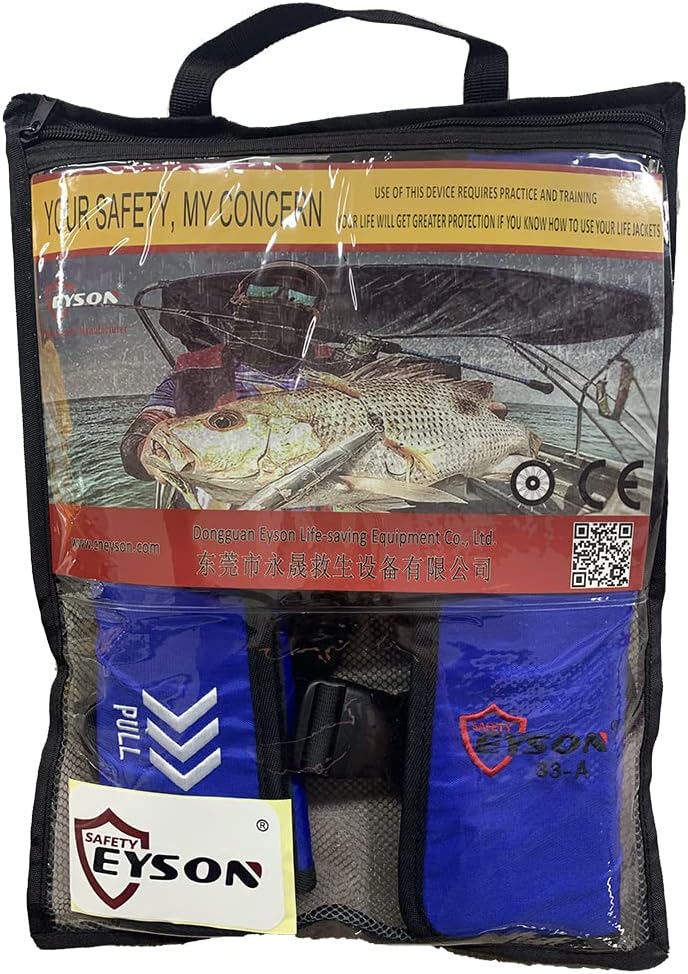 Blue Auto Inflatable Life Jacket P877614