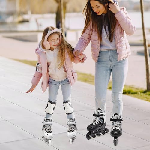 Adjustable Inline Skates with Full Light Up Wheels and Tool I2151