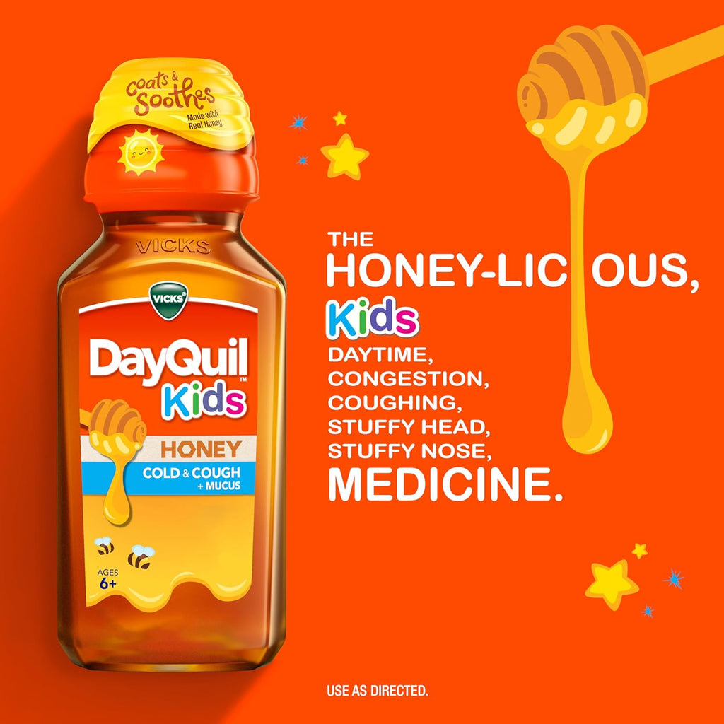 Honey Cold & Cough + Congestion Relief Co-Pack, 2-8 OZ Bottles G29665