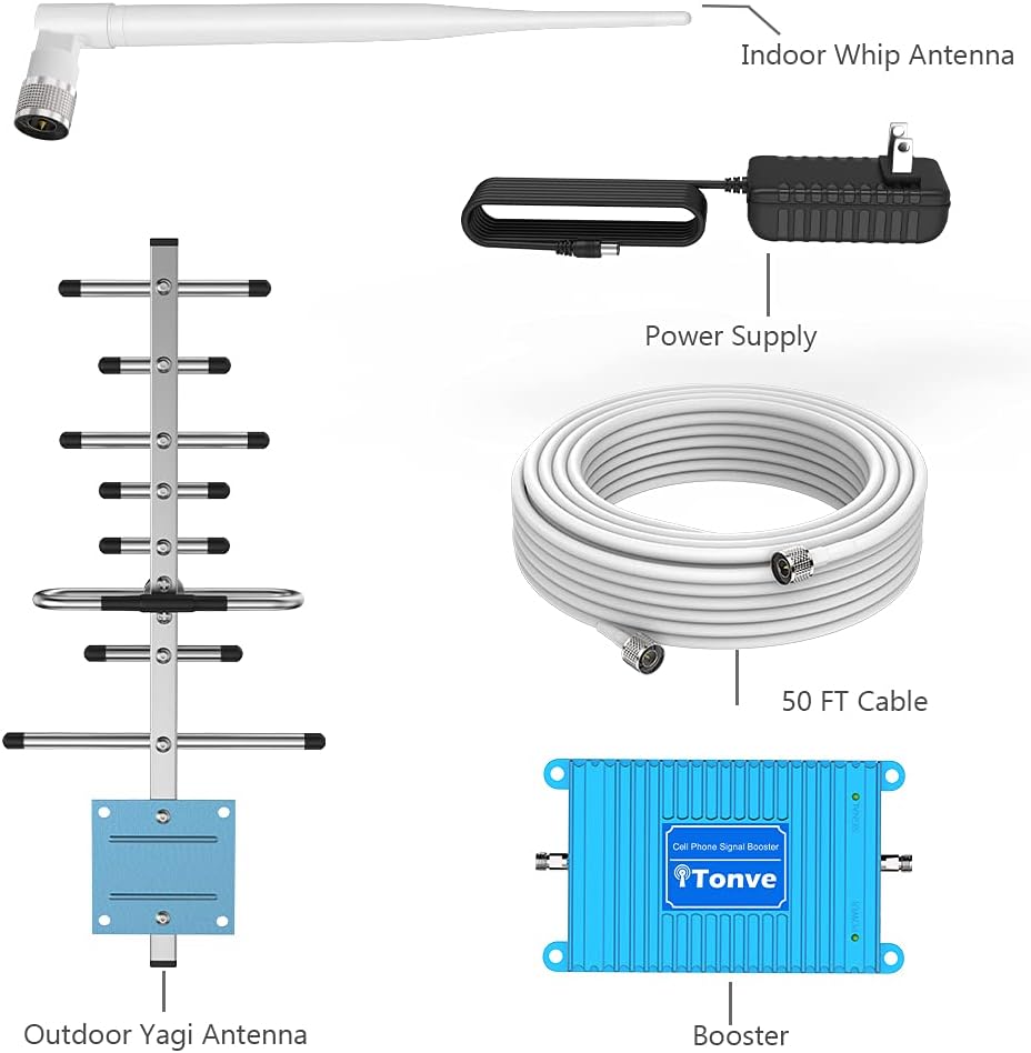 Cell Phone Signal Booster Band 2 and Band 5 850/1900Mhz S8449