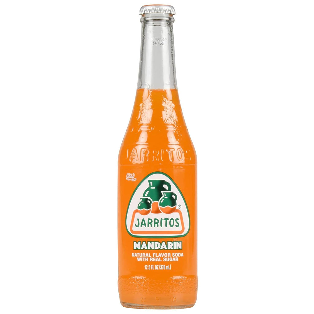 Mandarin Natural Flavor Soda With Real Sugar 12/12.5 fl. oz. glass bottles (12-Pack) I928325