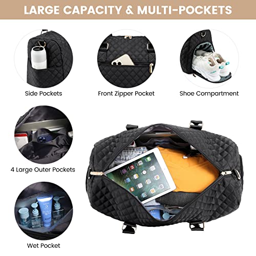 Travel Duffle Bag with Shoe Compartment P435096