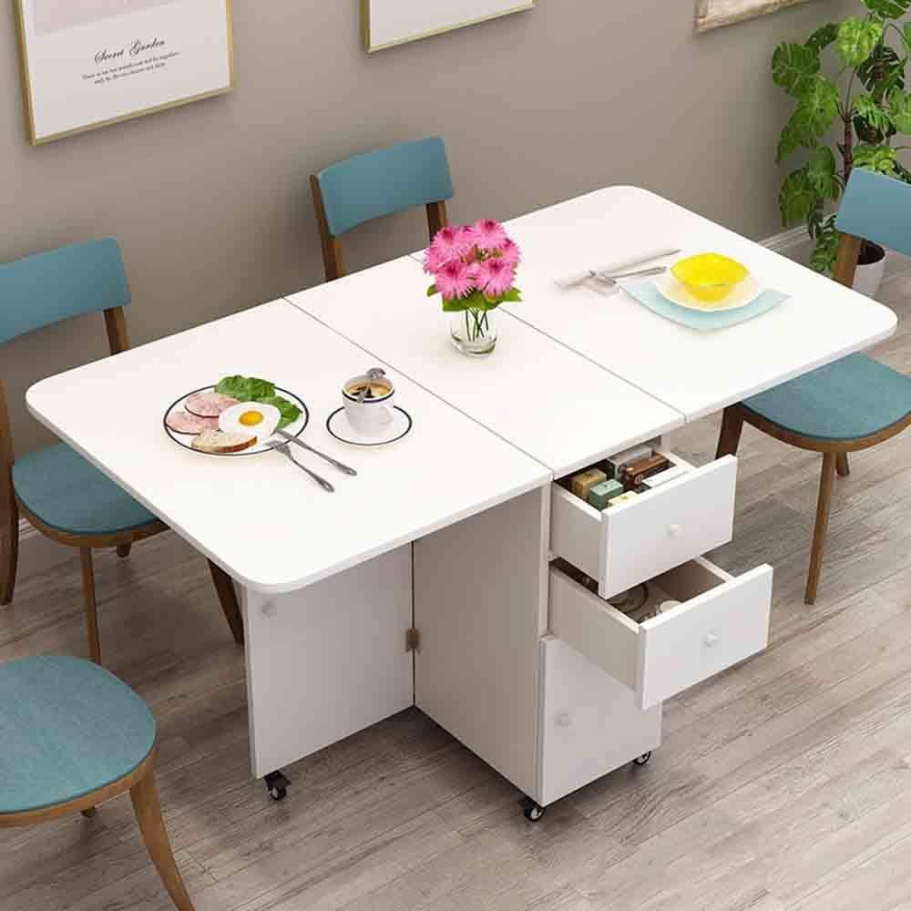 Drop Leaf Kitchen Table with Drawer F4752