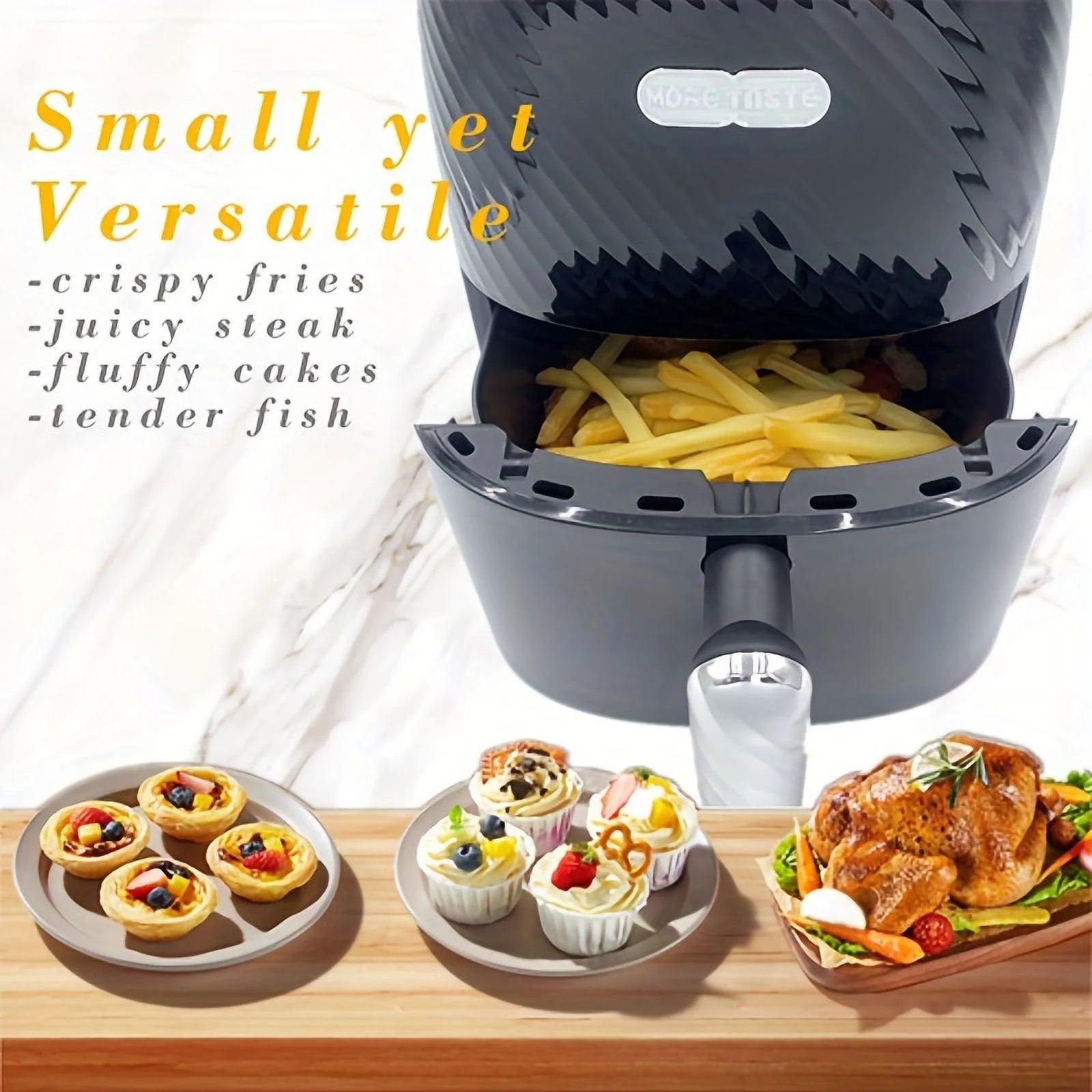 Mini Air Fryer 2.7QT 1500W Q3932