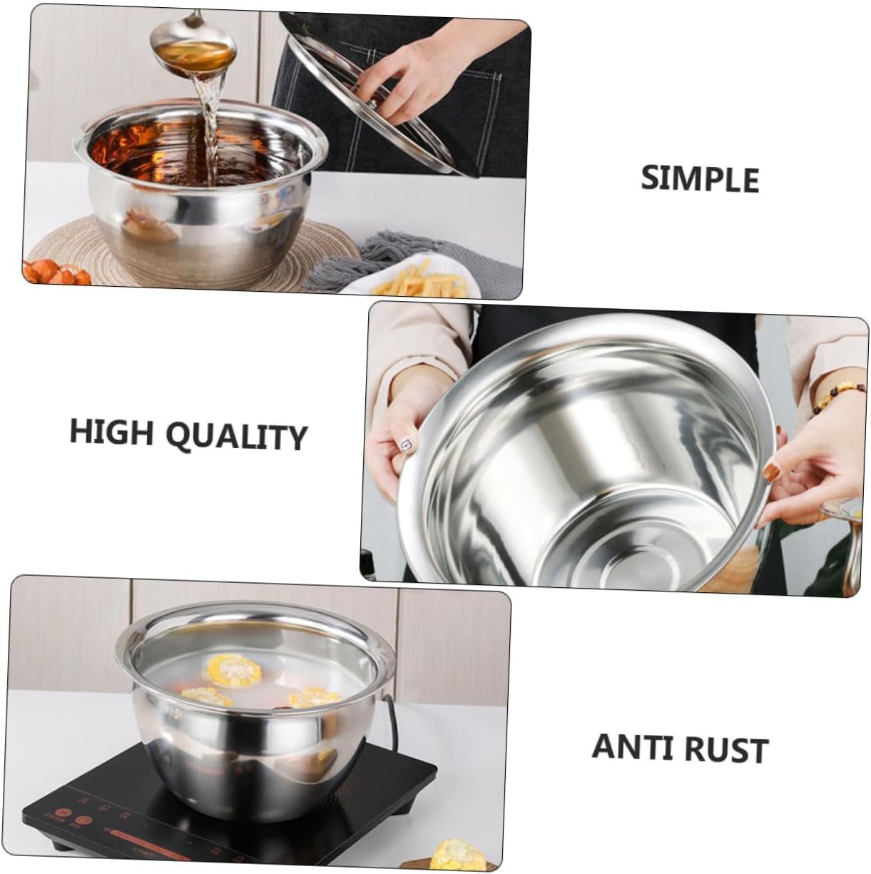 Stainless Steel Oil Bowl A434