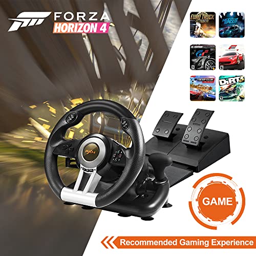 PC Racing Wheel with Pedals L6695