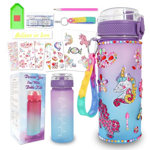 Gem Diamond Painting Water Bottle Kits M46823